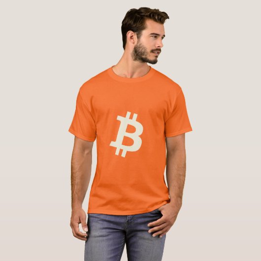 Bitcoin Standard ₿ Tシャツ (正面フル)