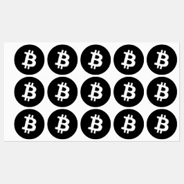 Bitcoin Sticker Sheet ラベル