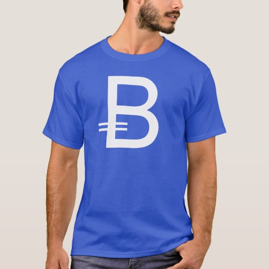 Bitcoin Tシャツ (正面)