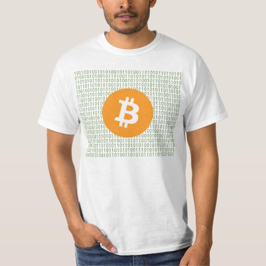 Bitcoin Tシャツ (正面)