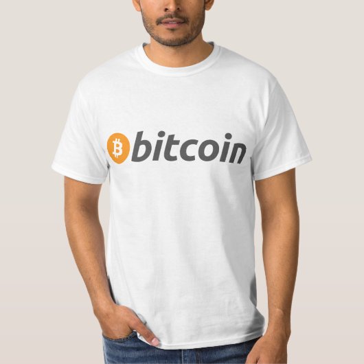 Bitcoin Tシャツ (正面)