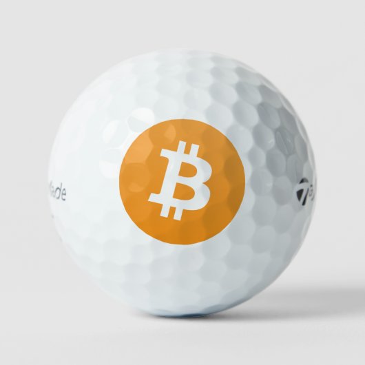 Bitcoin TaylorMade TP5ダースゴルフボール ゴルフボール (正面)