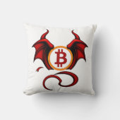 Bitcoin Teufel クッション (正面)