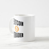 Bitcoin Trader Perspective コーヒーマグカップ (正面左)