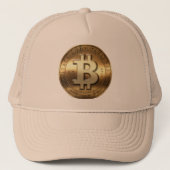 Bitcoin Trucker Cap キャップ (正面)