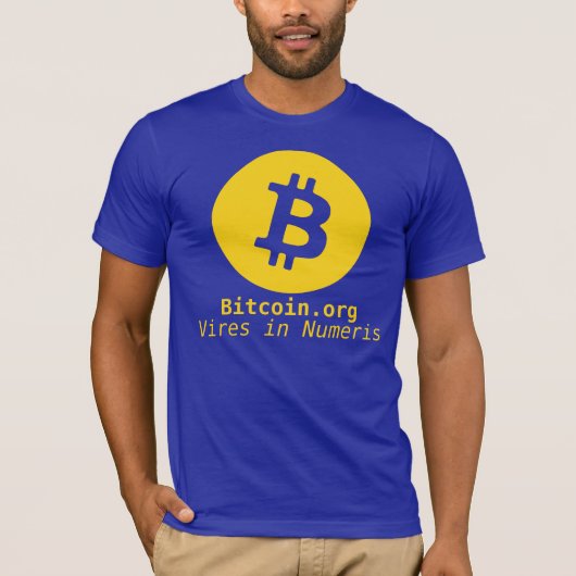 Bitcoin - Vires in Numeris Tシャツ (正面)