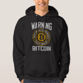 Bitcoin  Warning May Spontaneously Bitcoin BTC Cry パーカ (正面)