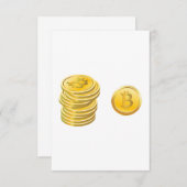 Bitcoinsの招待状 招待状 (正面/裏面)