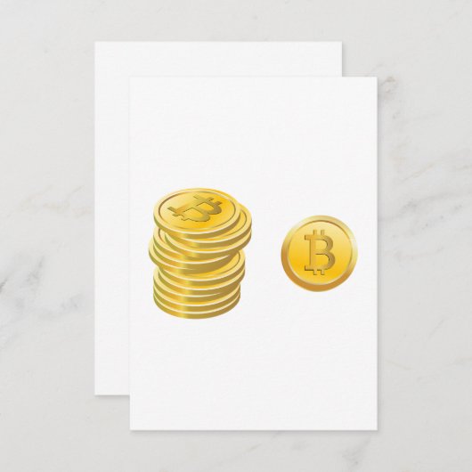 Bitcoinsの招待状 招待状 (正面/裏面)