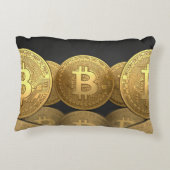 bitcoins アクセントクッション (裏面)