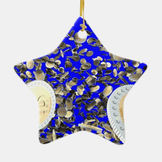 Bitcoins セラミックオーナメント (裏面)