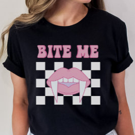 Bite おもしろい Me Shirt Gothic Tee Tシャツ