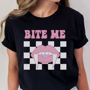 Bite おもしろい Me Shirt Gothic Tee Tシャツ