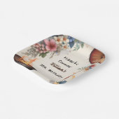 Bite Chef Bbq Sushi Hibachi 30歳日本の誕生日 ペーパープレート (傾斜あり)