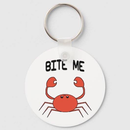 BITE Meカニのキーチェーン キーホルダー (正面)