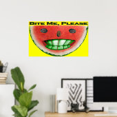 Bite Meポスター ポスター (ホームオフィス)