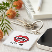 Bite me  キーホルダー (正面右)