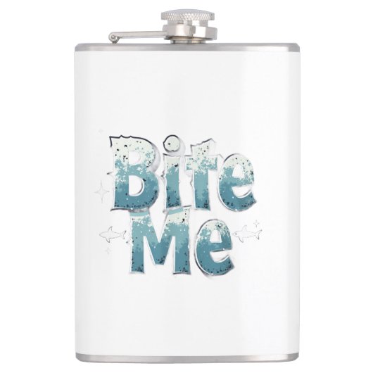 Bite Me フラスク (正面)
