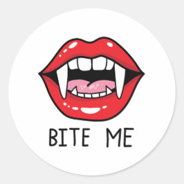 Bite me  ラウンドシール