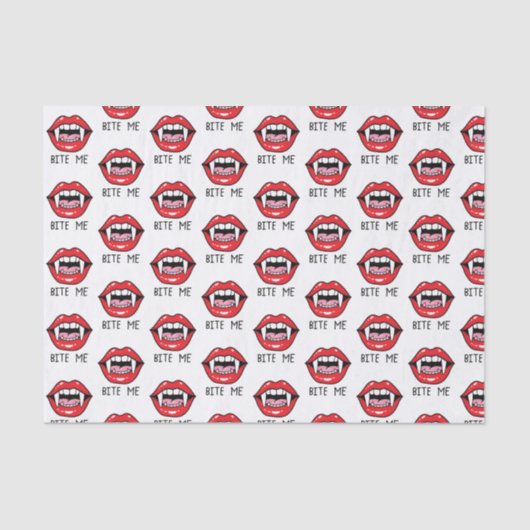 Bite me  薄葉紙 (正面)