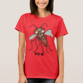 BITE ME FUNNY MOSQUITO Tシャツ (正面)