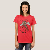 BITE ME FUNNY MOSQUITO Tシャツ (正面フル)