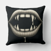 Bite Me Gothic Vampire クッション (裏面)