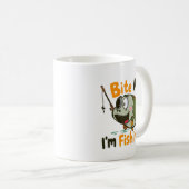 Bite Me, I'm Fishing コーヒーマグカップ (正面右)
