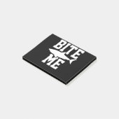 Bite Me - Shark Marine Biology Gift – 動物海 ポストイット (アングル)