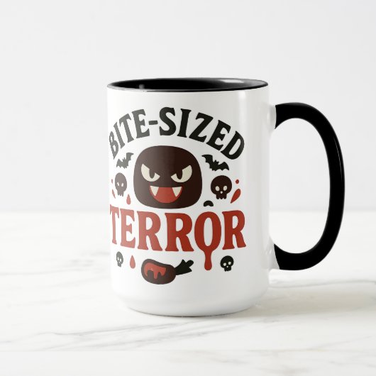 Bite-Sized Terror | halloween マグカップ (右)