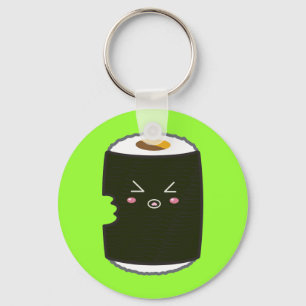 Bitemarkのかわいいの寿司ロール キーホルダー