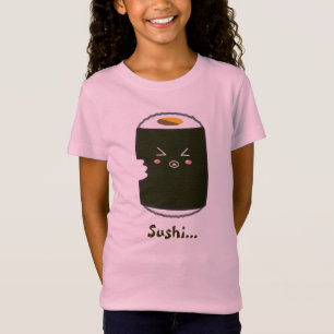 Bitemarkのかわいいの寿司ロール Tシャツ