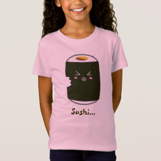 Bitemarkのかわいいの寿司ロール Tシャツ