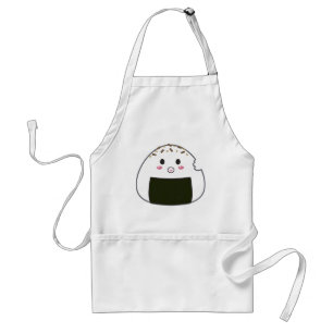 Bitemarkのかわいいの"Onigiri"の米球 スタンダードエプロン