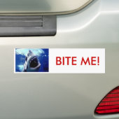 biteme 2は、私をかみます! バンパーステッカー (車上)