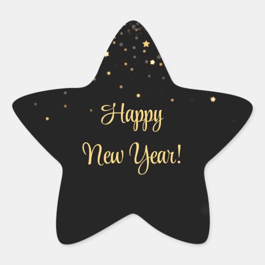 Bites & Bubbles New Years Eve 星シール (正面)