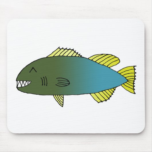 Biteyの魚2014年 マウスパッド (正面)
