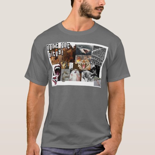 Biteyを得ないで下さい! Tシャツ (正面)