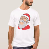Biting Lip Santa Tシャツ (正面)