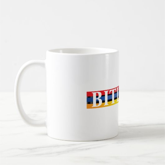 Bitlistzi Coffee Mug コーヒーマグカップ (左)