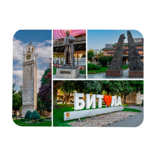 BITOLA – マケドニアマグネット マグネット (横)