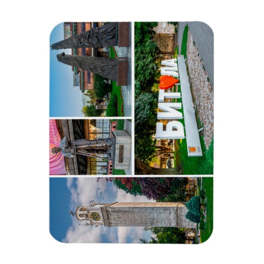 BITOLA – マケドニアマグネット マグネット (縦)