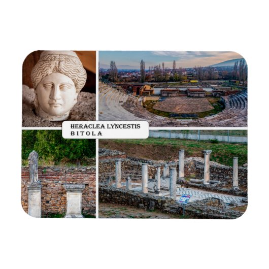 BITOLA – マケドニアマグネット マグネット (横)