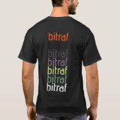 Bitraf - DIY t-skjorte. ta veklegg til elementer Tシャツ (裏面)