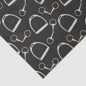 BitsとStirrups Equestrian 薄葉紙 (詳細)