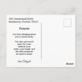 Bits and Pieces - Surrealパズル顔はがき ポストカード (裏面)