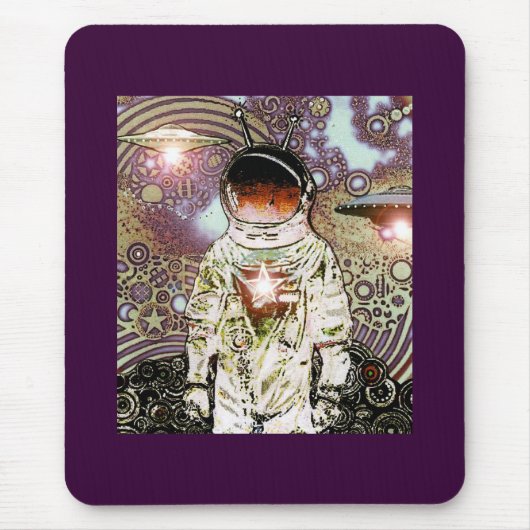 Bits of Space - 宇宙飛行士 -V- マウスパッド (正面)