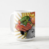 Bitschの低俗な©: 有名に飾られる! コーヒーマグカップ (正面左)
