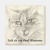 Bitsywoo Talk to the Paw Magnet マグネット (正面)