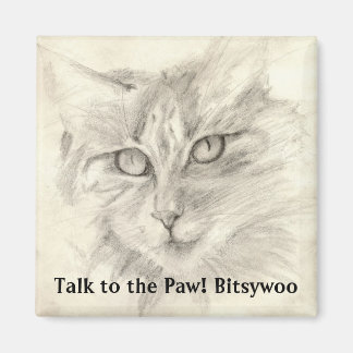 Bitsywoo Talk to the Paw Magnet マグネット